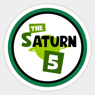 The Saturn Five Sticker